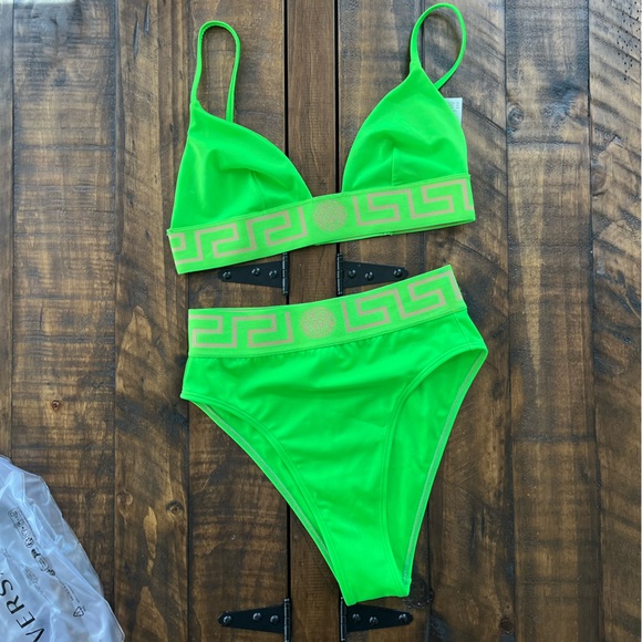 Versace Clover Bikini Set size 1 - Picture 4 of 9